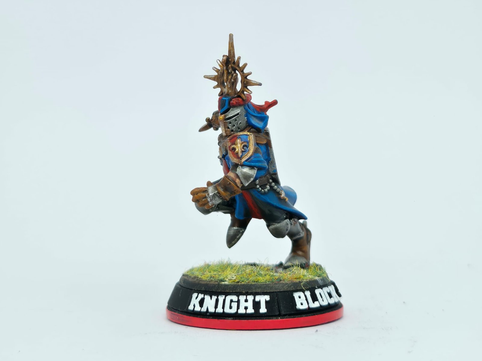 A Star Player Knight on a premium named Blitz Base